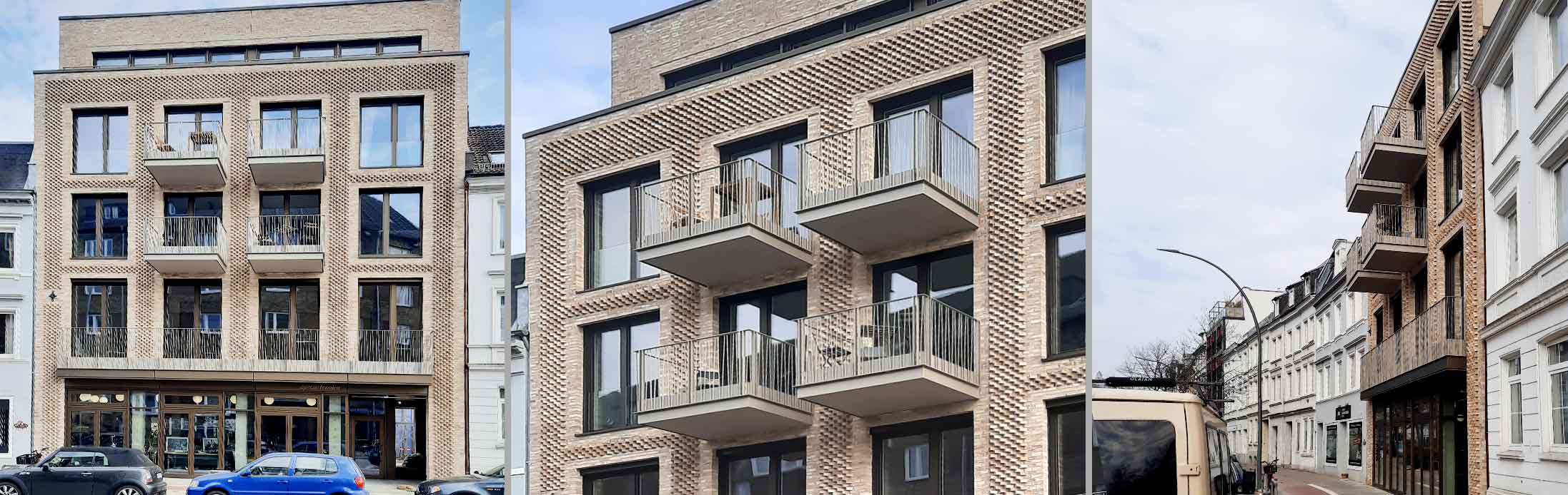 WOHNUNGSBAUNeubau Wohn- und GeschäftshausBahrenfelder Steindamm 22 | Hamburg Altonahmarchitekten ...